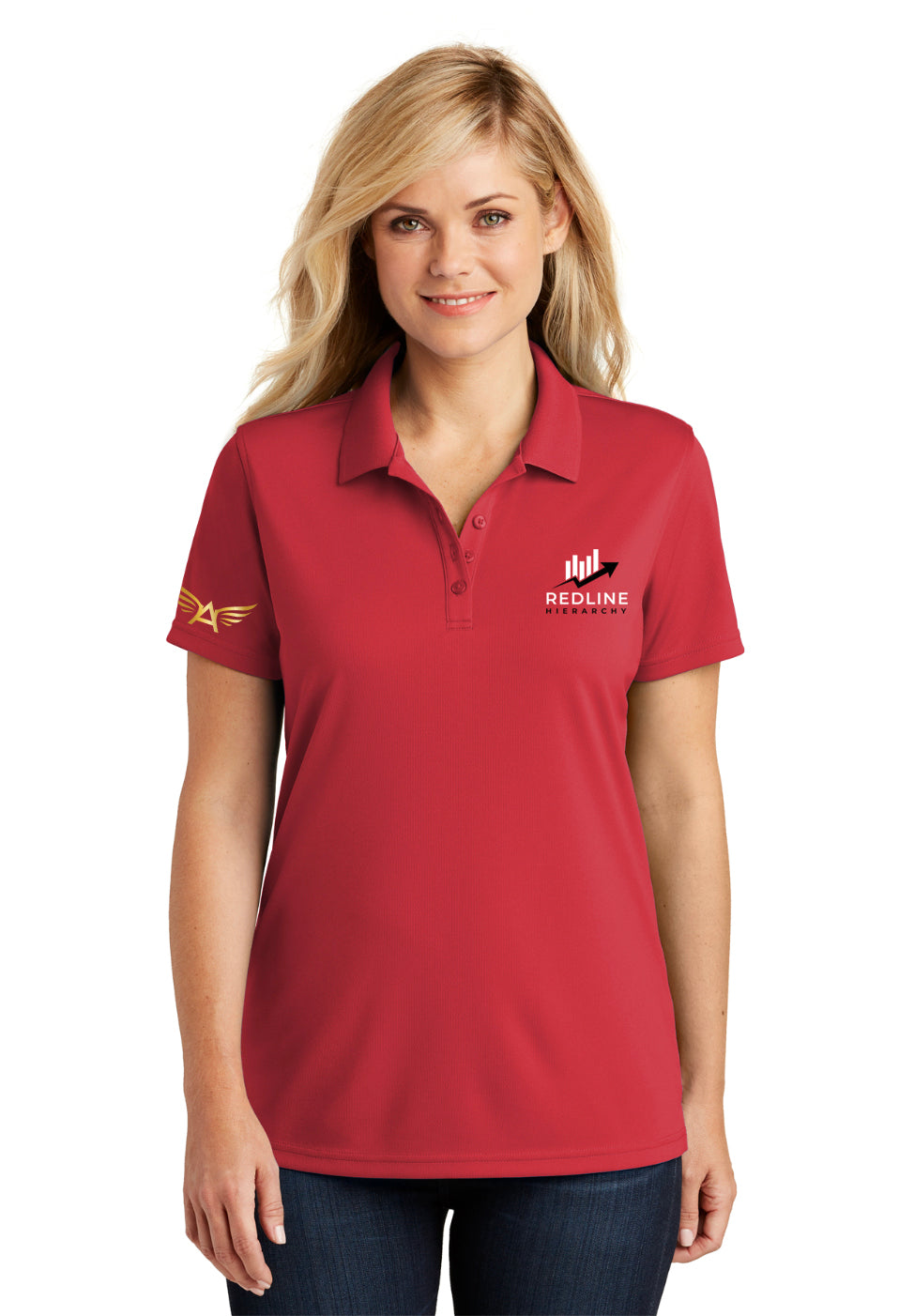 Women's Red Polo Pre-Order